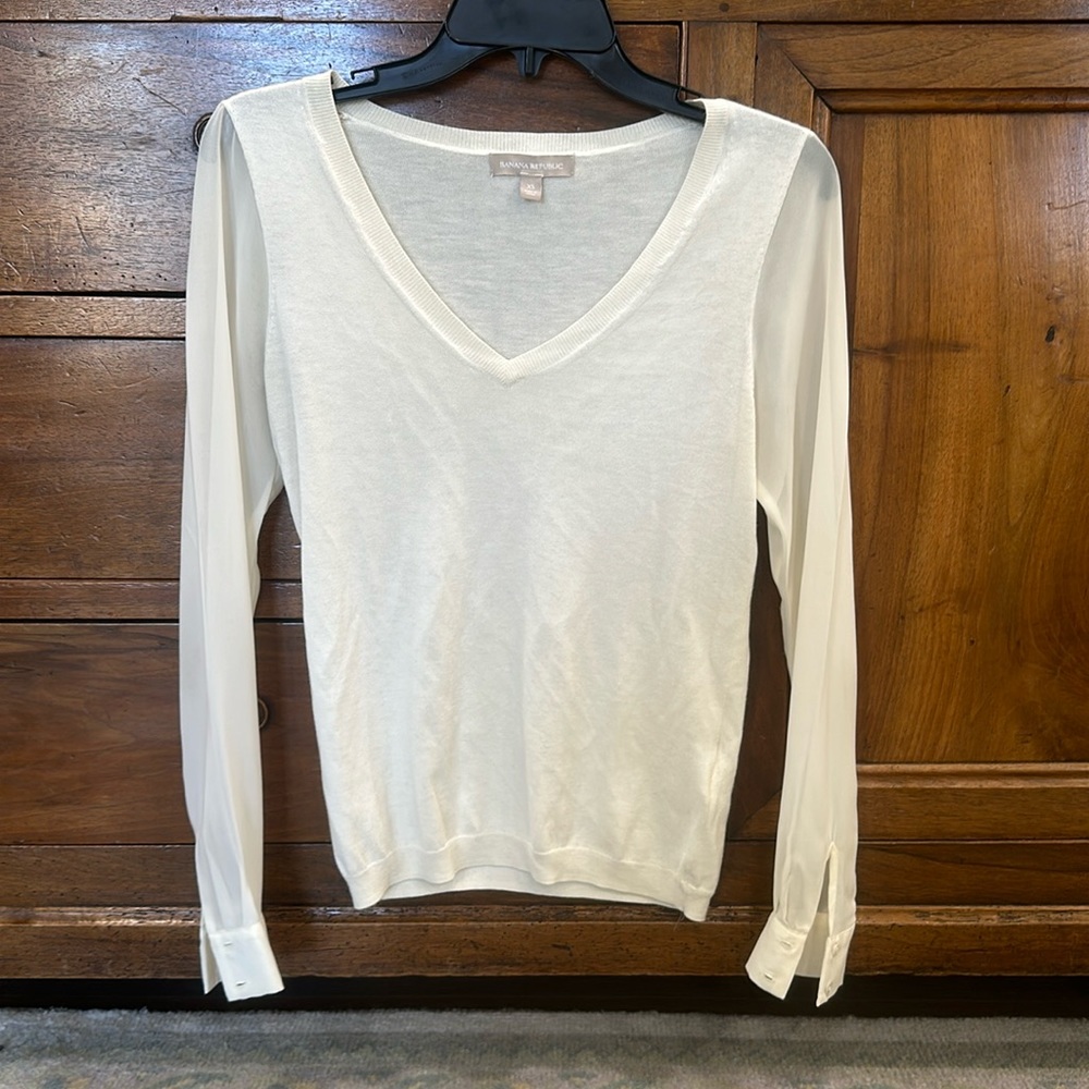 Banana republic sweater, blouse